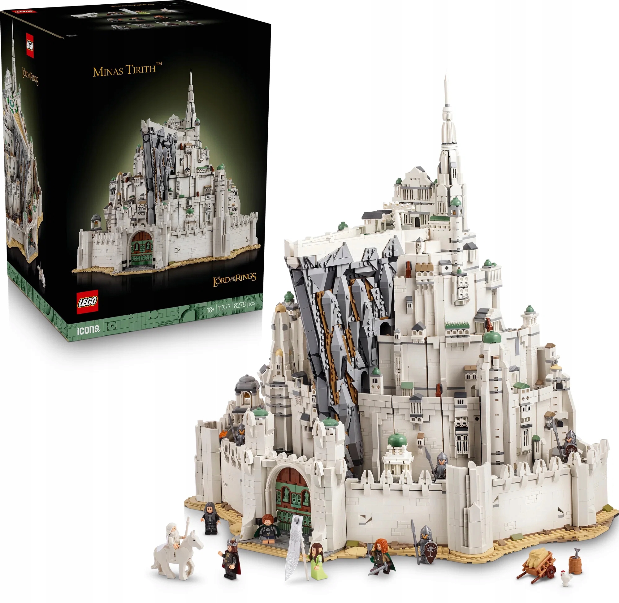 Lego Icons 11377 Pán prstenů: Minas Tirith