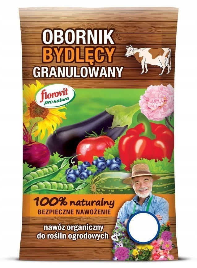 Hnojivo hovězí přírodní granule 20 l Pro Natura Florovit