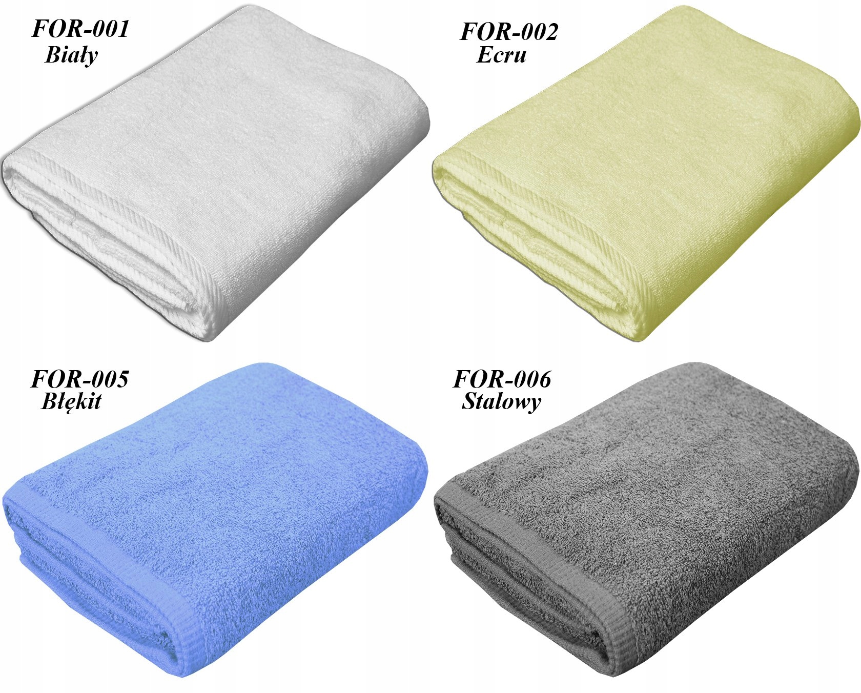 GRUBY RĘCZNIK 30x50 KĄPIELOWY HOTELOWY FROTTE 550 Marka J&W