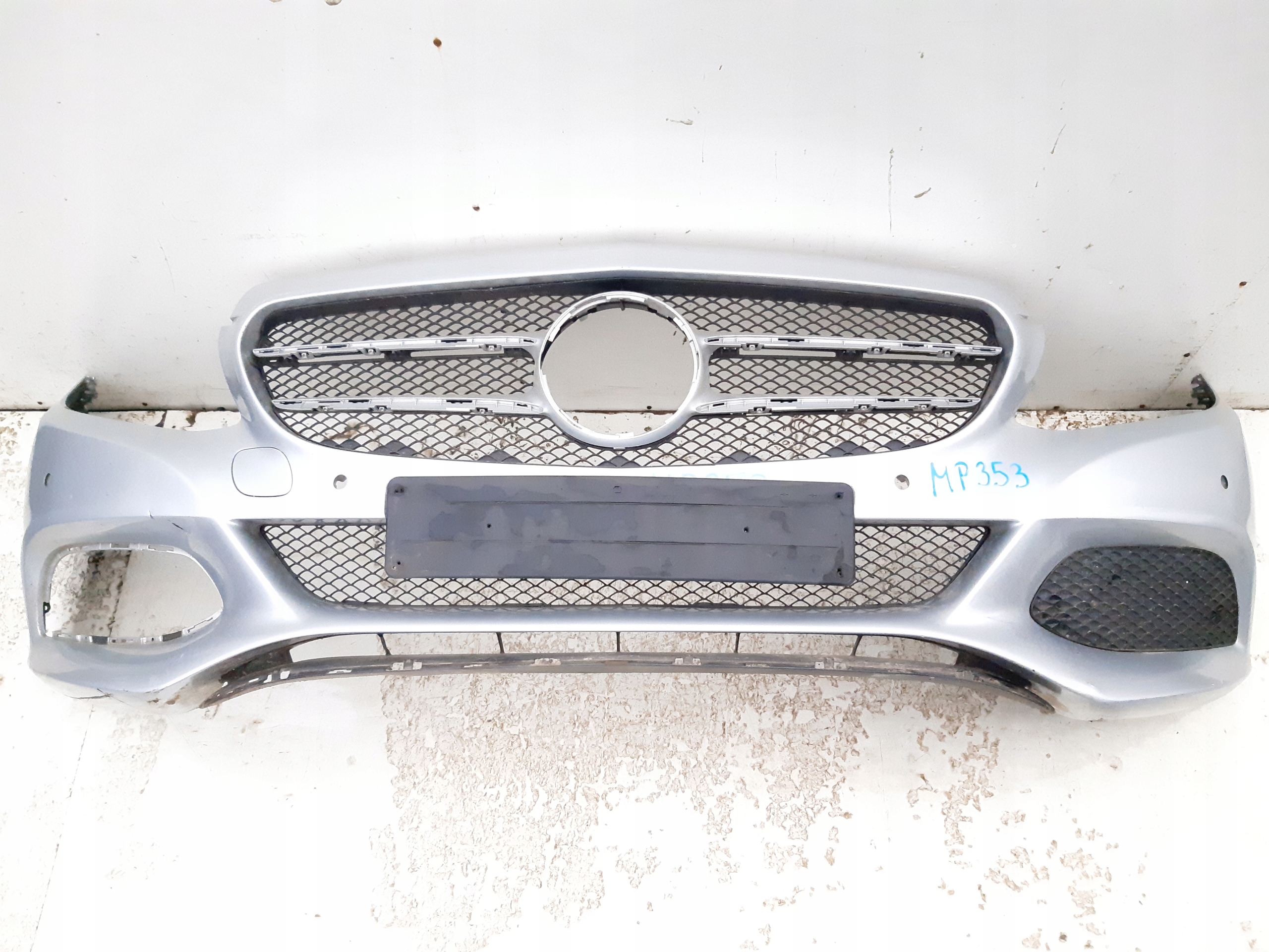 Как снять передний бампер w205 Бампер передний Mercedes C W205/S205/C205 (2014-2020), - купить запчасть в Санкт