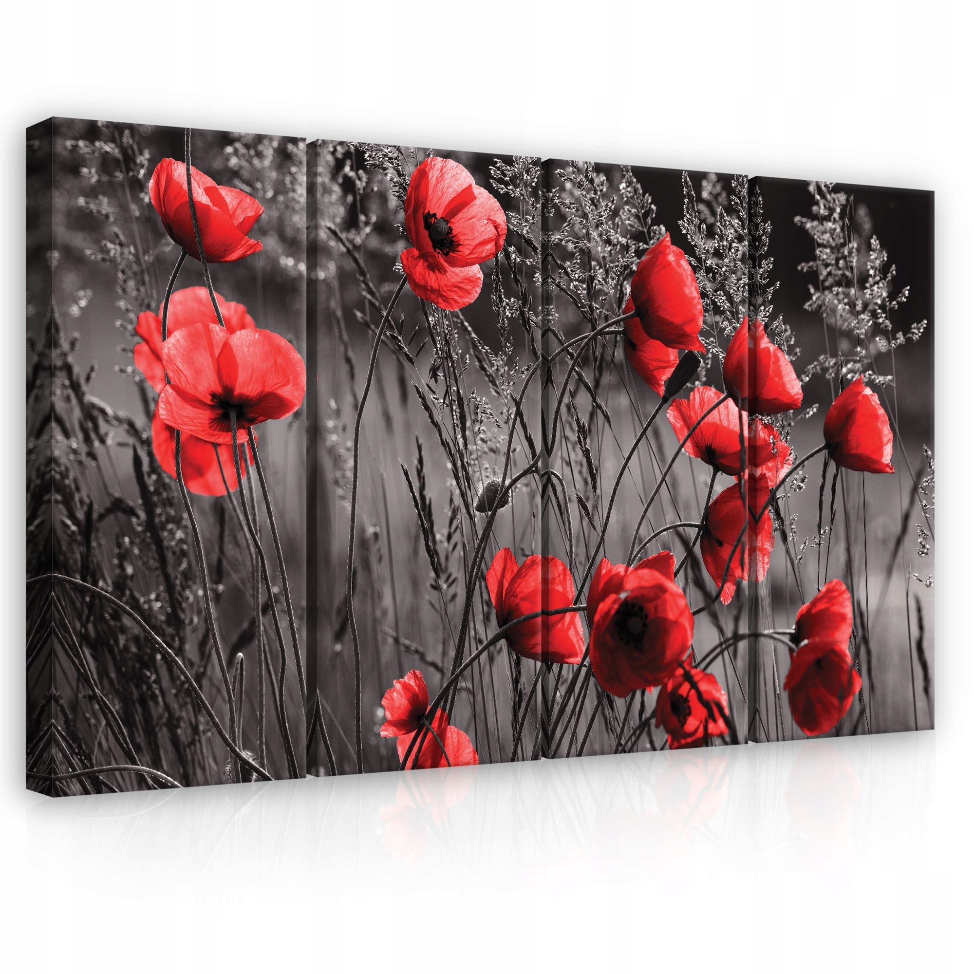 Obraz 120x80 Máky polní květiny dekorace stěn příroda léto pole květiny