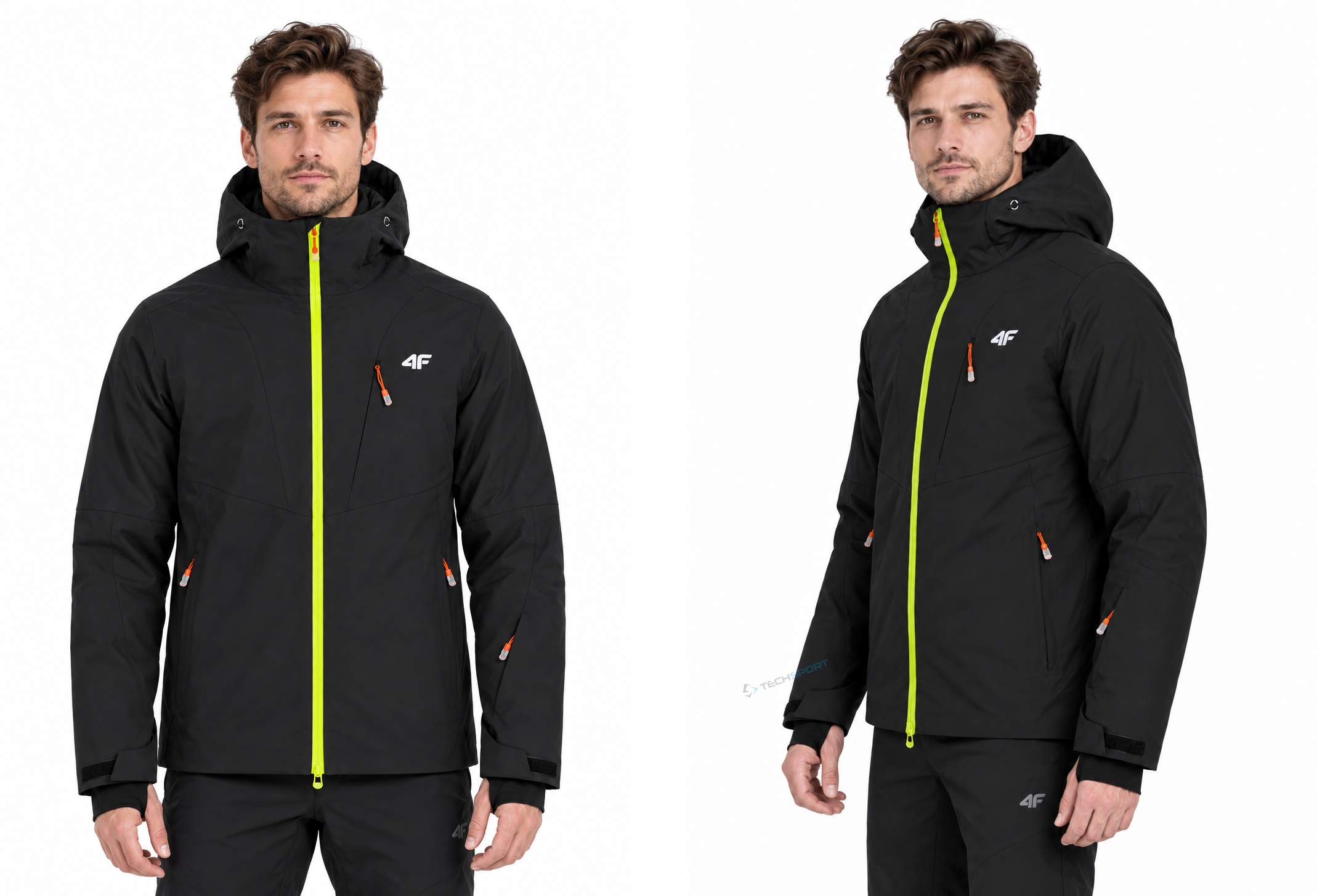 4F Markowa Kurtka Narciarska Ocieplana M1205 roz. XL Neo'dry 8'000