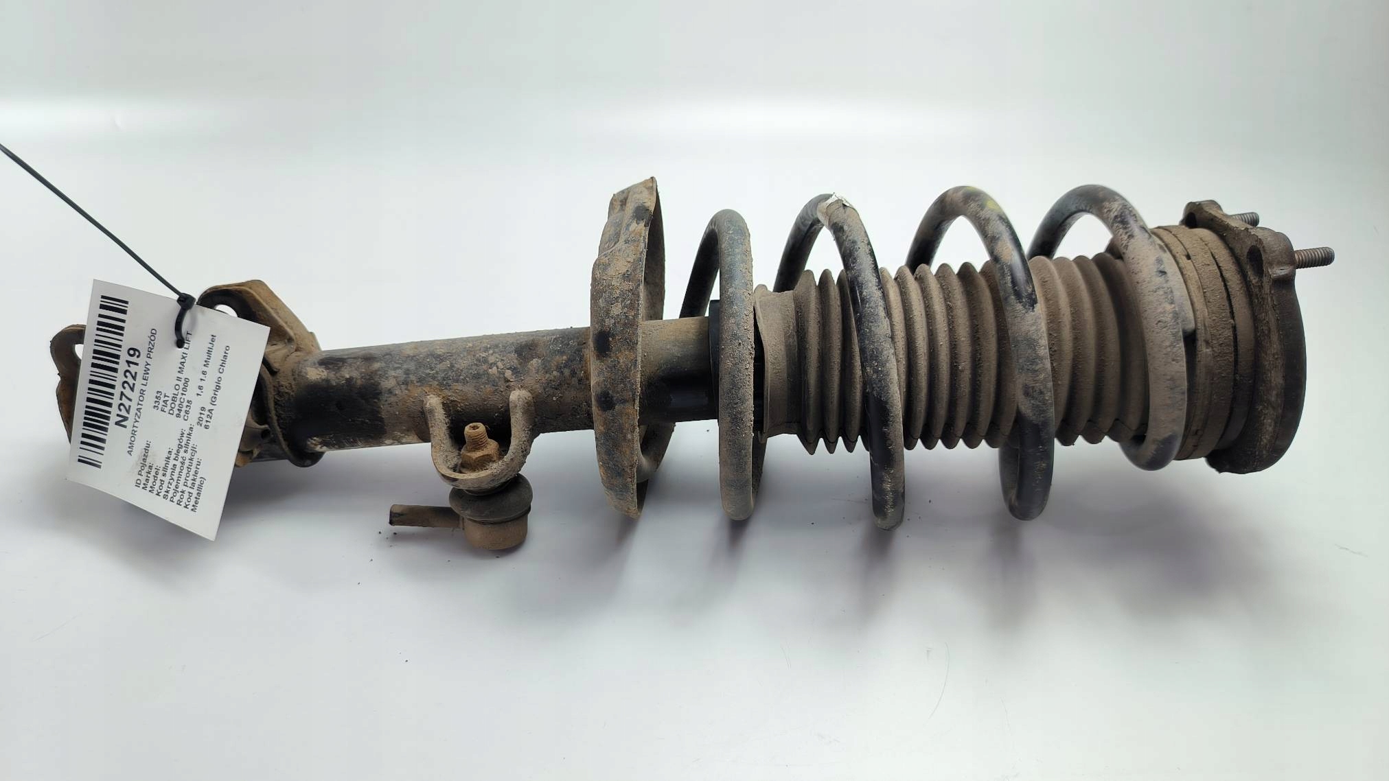 shock absorber left front FIAT DOBLO II MAXI LIFT