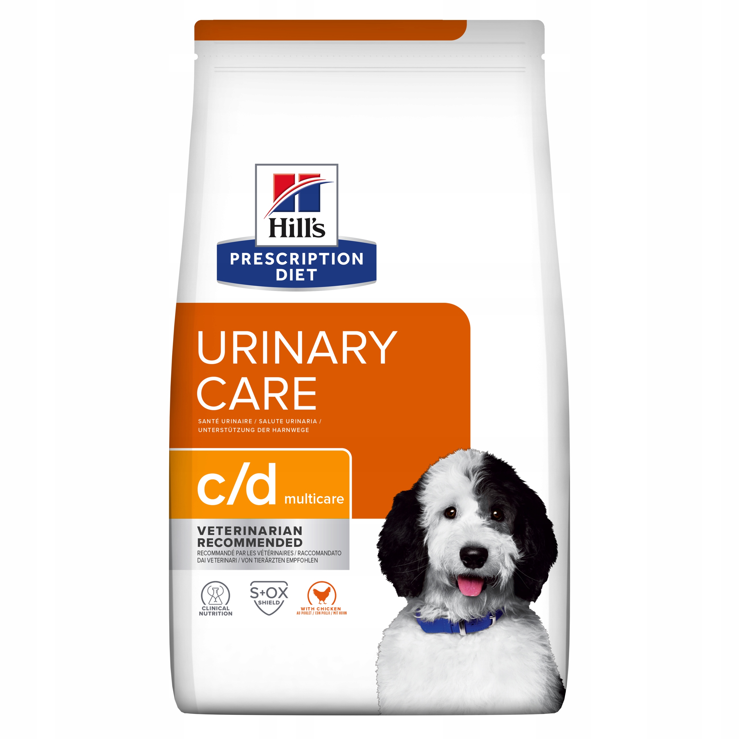 Levně Hill's Pd Canine Urinary Care Suché krmivo pro psy, kuře 4 kg