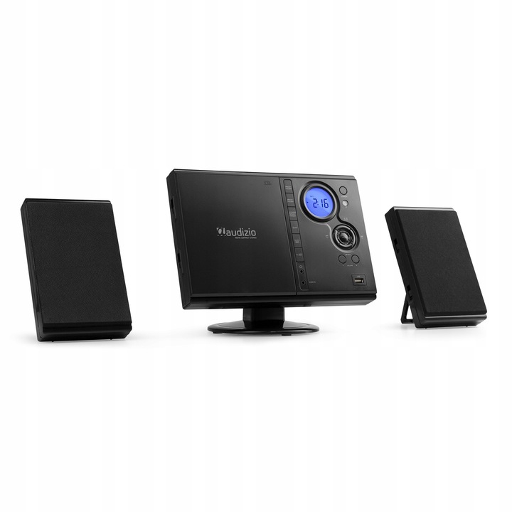 Miniwieża HiFi Audizio BT USB CD radio FM pilot Model Reims