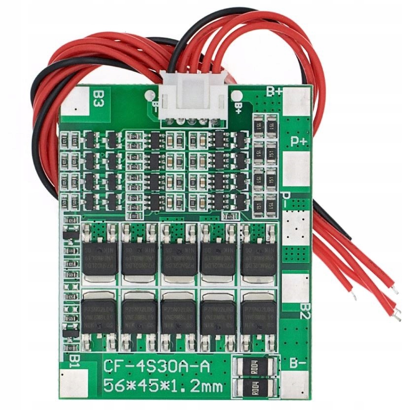 331 Moduł ładowania ogniw Li-ion 4S 16,8V 60A 18650 BMS
