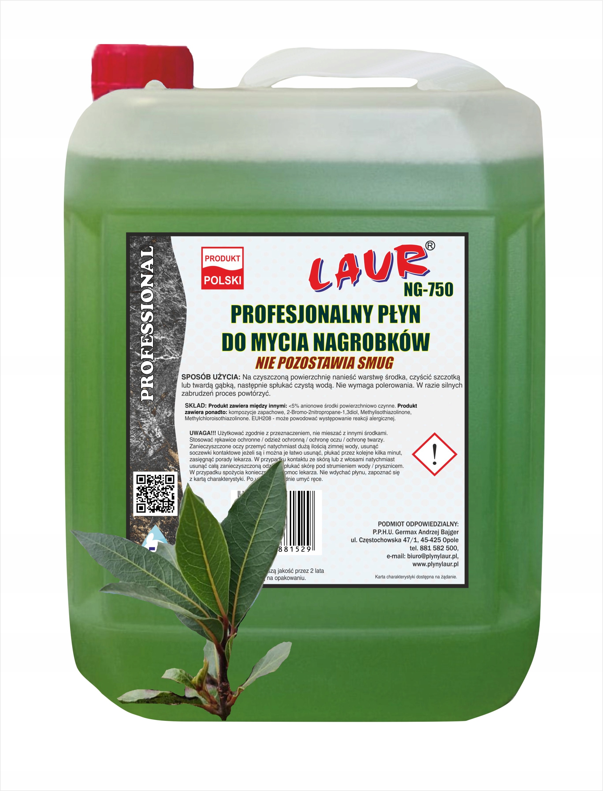 Levně Účinný prostředek na mytí náhrobků Laur NG750 (OP,5L)