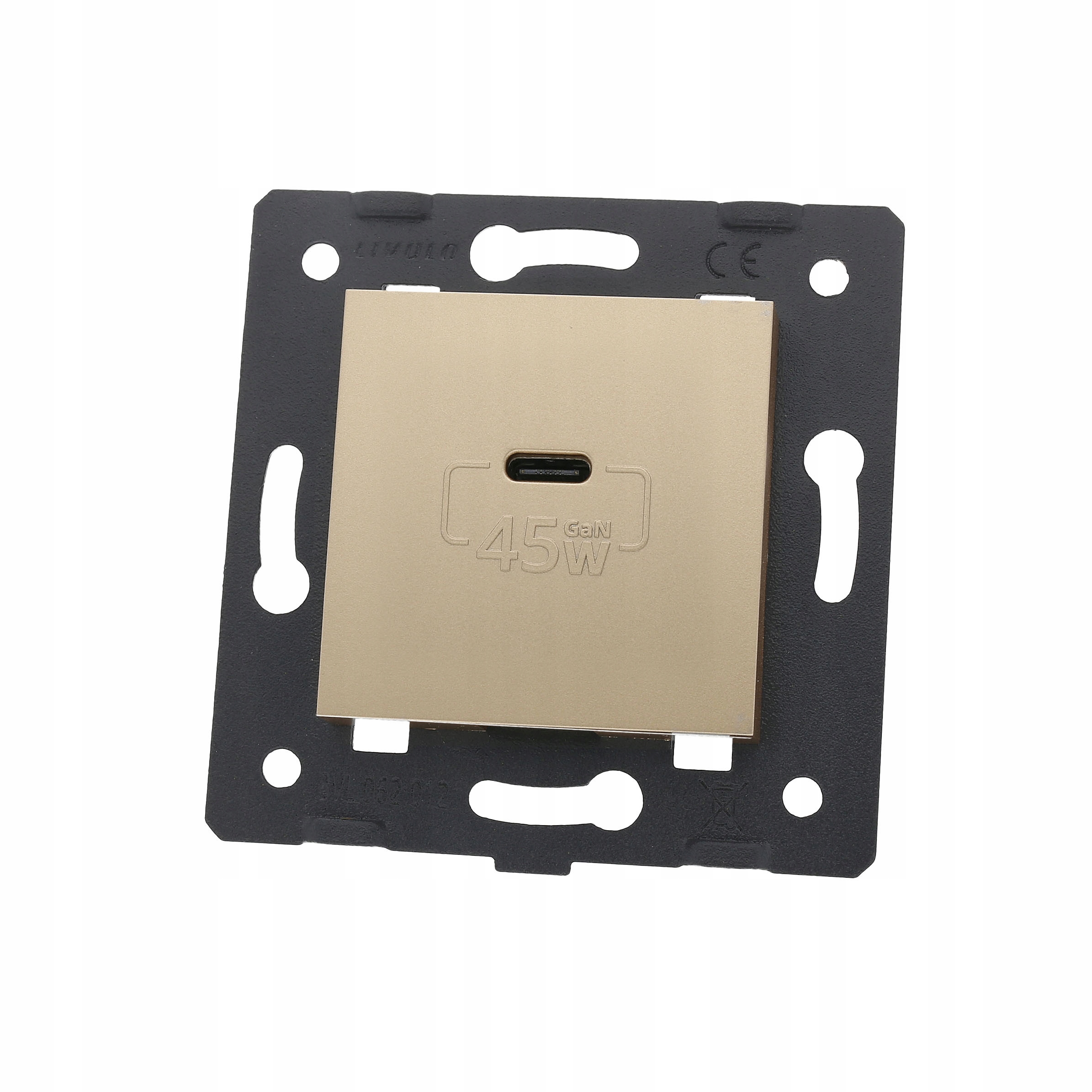 Vložka Nabíječky Gan 45W Usb Zlatá Livolo