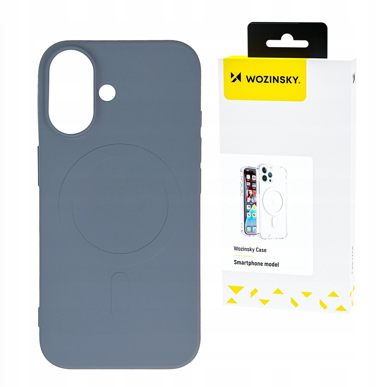 Silikonowe magnetyczne etui Wozinsky Silicone Case Magsafe na Samsung S25