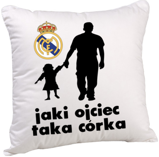 PODUSZKA REAL MADRYT 40x40 CM PREZENT 2036