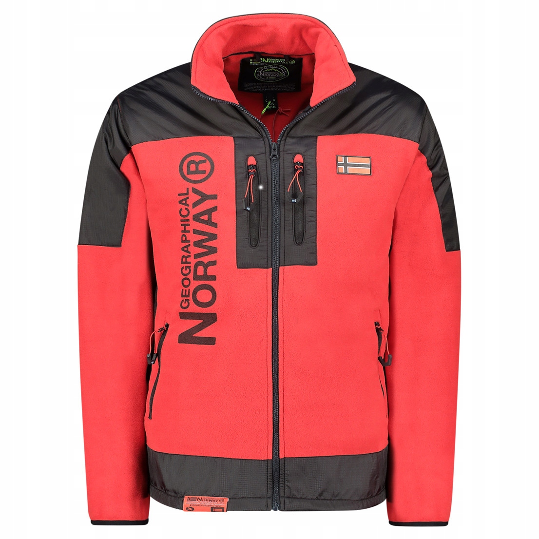 Geographical Norway mikina pánská Tulene L červená