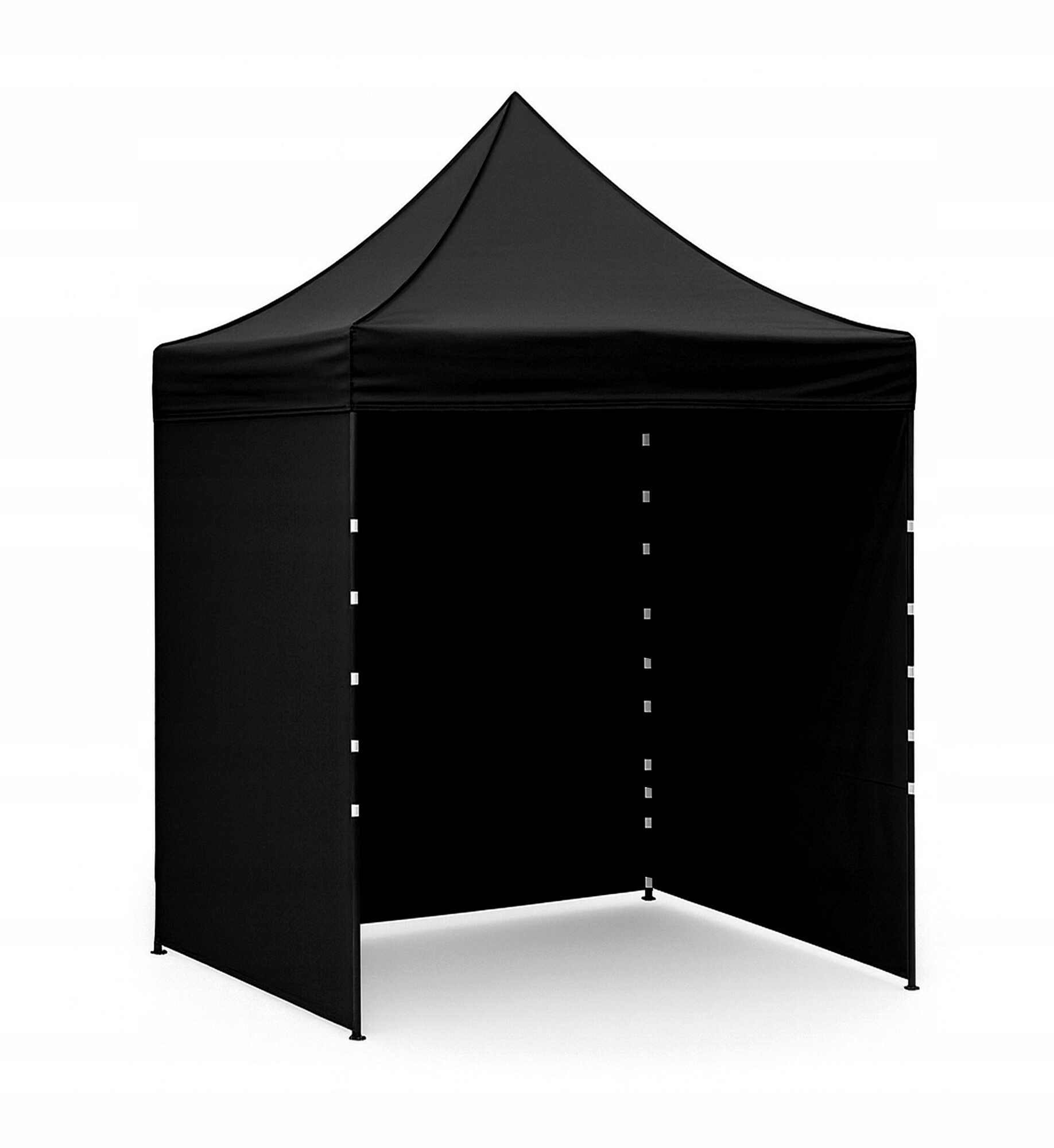 Aga Nožnicový stánok Party 2x3m Čierny