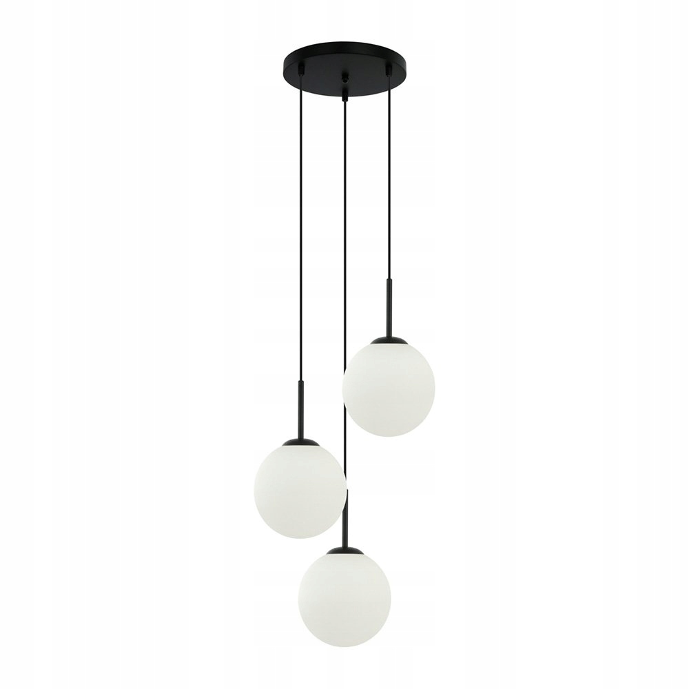 Závěsná lampa Deore PND-5578-3S-BK Italux