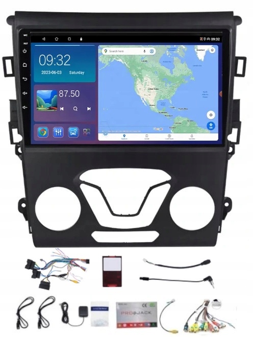 Navigační Rádio Gps Android Ford Mondeo V 2014-2019 Usb Wifi Carplay 64 Gb