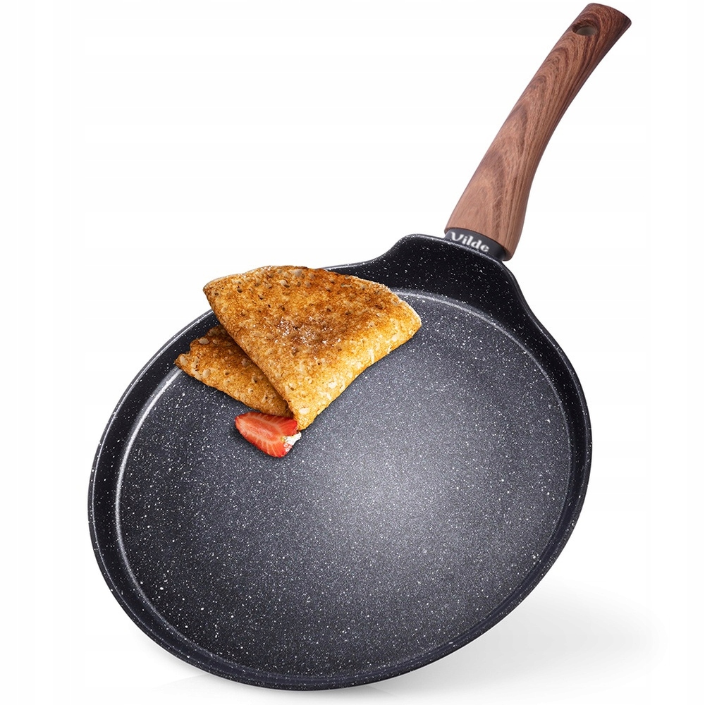 Granitová pánev na palačinky Black&wood 24 cm