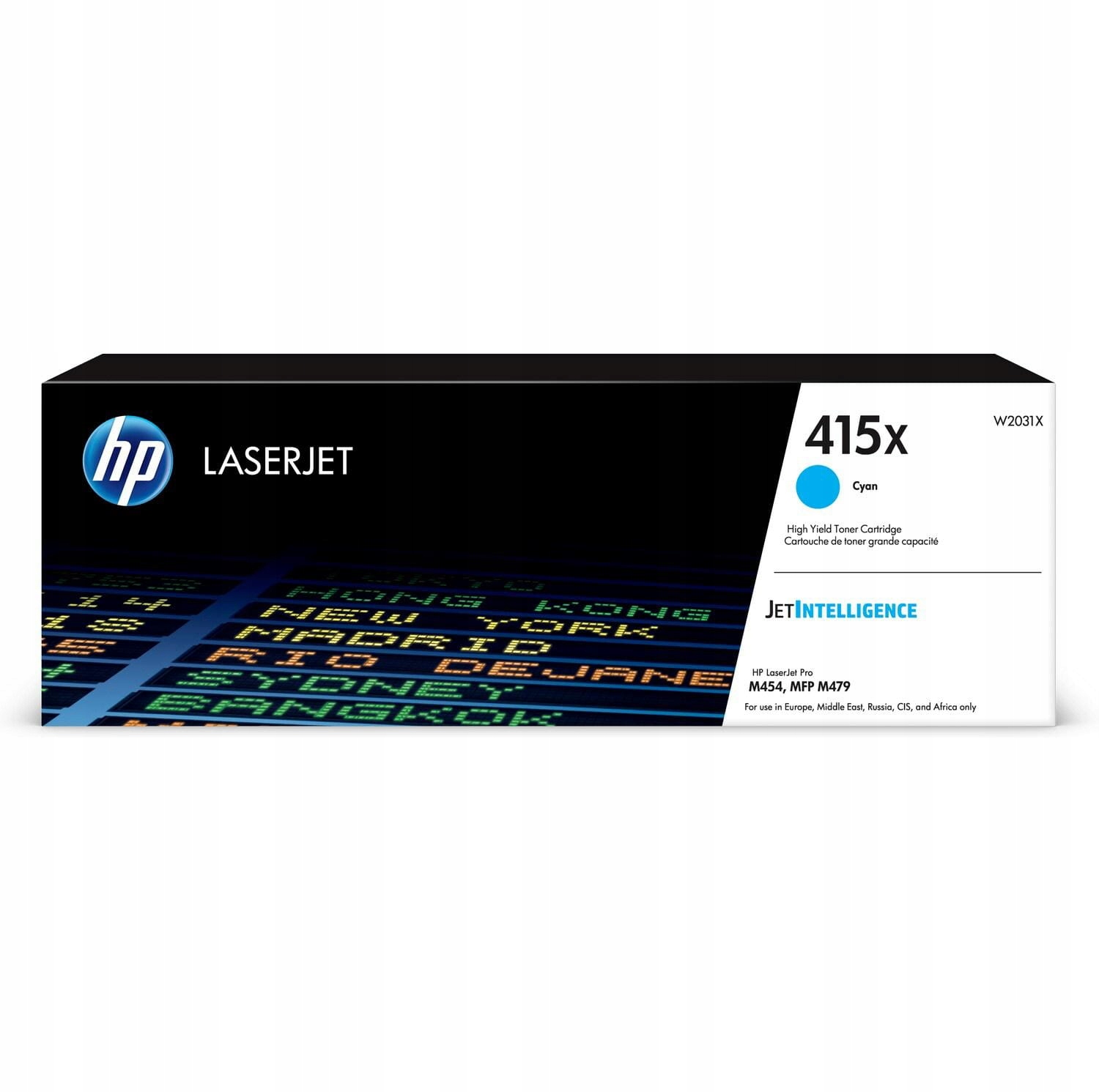 Toner Hp 415X W2031X Cyan Clj M454 M479 6 000 str.