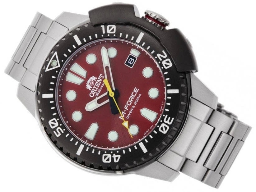 Pánské Hodinky Orient RA-AC0L02R00B M-force Diver's