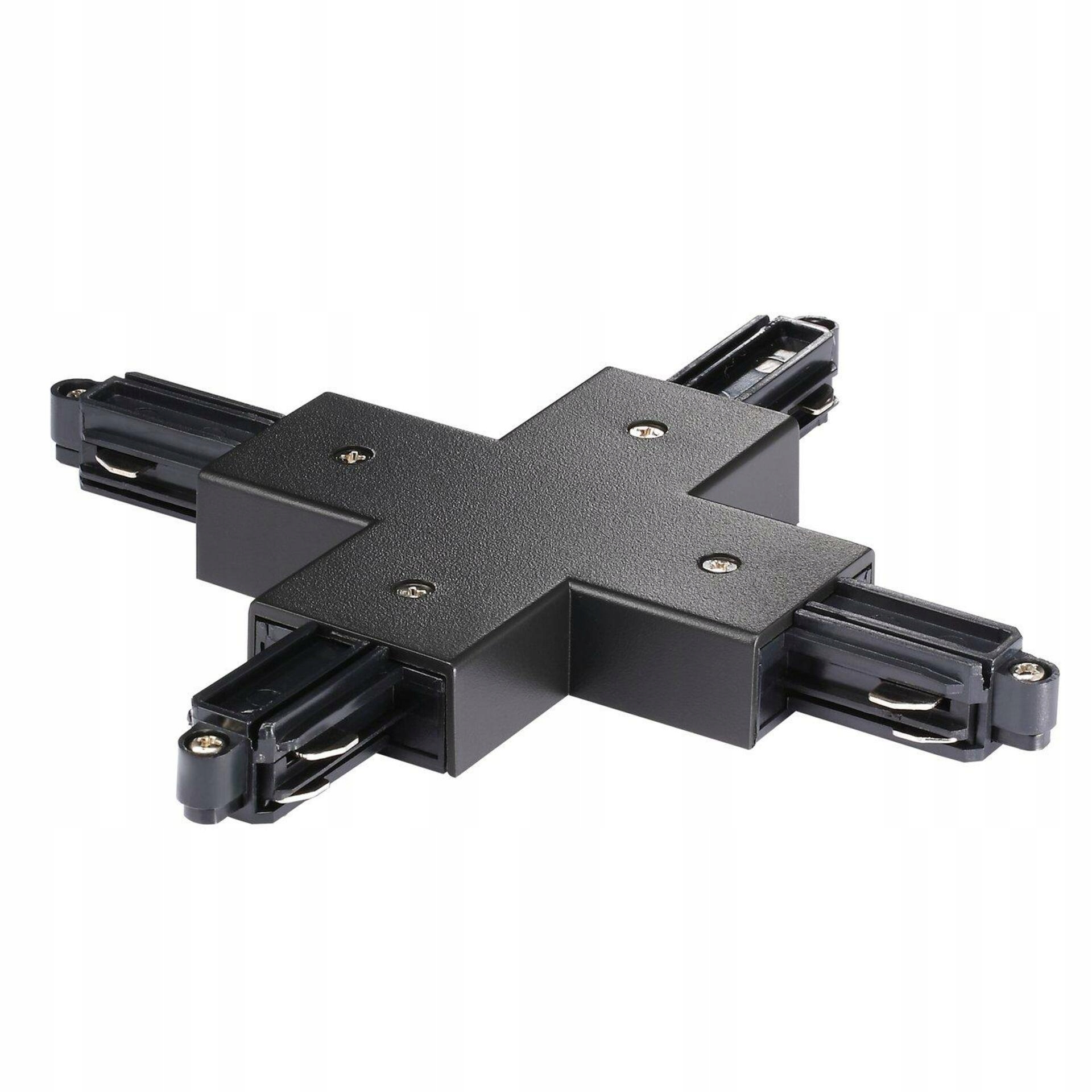 Nordlux X-spojka pro lištový systém, černá, 4cestná, IP20, 86079903
