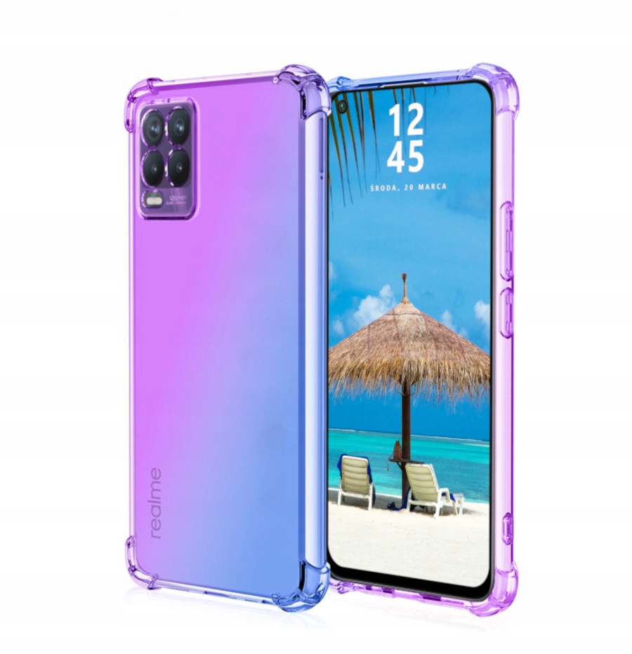 

Etui Aurora-shock Color Do Realme 8 5G Szkło