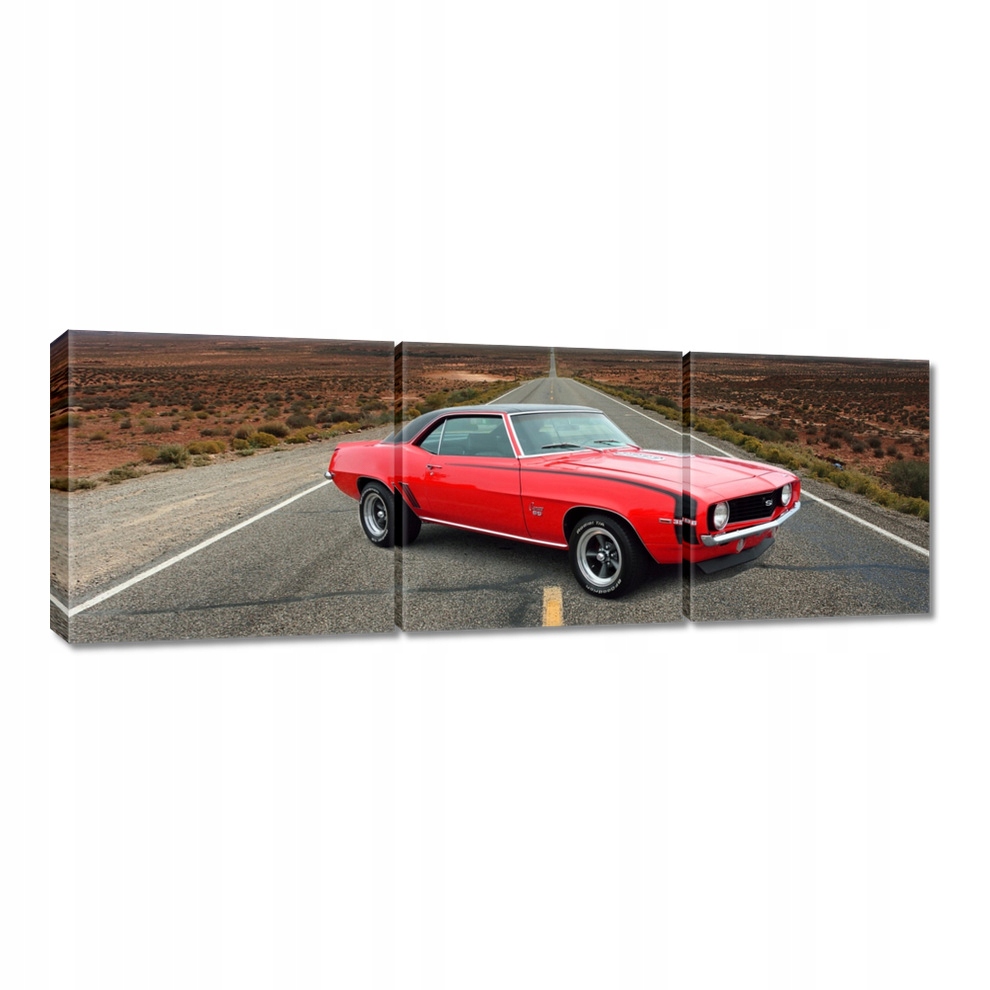 

Obrazy 120x40 Czerwony Chevrolet Ss