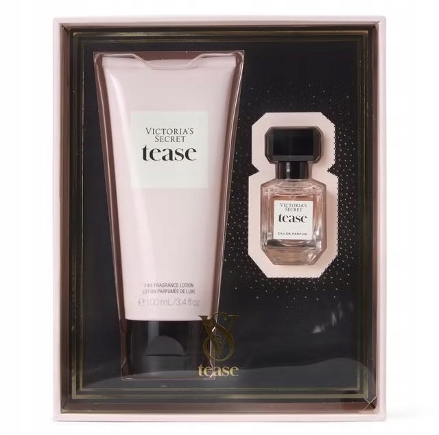 Dárková sada Victoria's Secret Tease mini edp 7,5 ml, balzám 100 ml