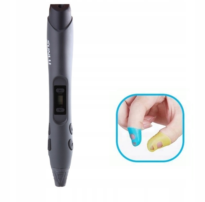 DŁUGOPIS 3D NISKA TEMPERATURA WKŁADY DRUKARKA RĘCZNA PCL 50°C SUNLU ZESTAW Model SL-300A