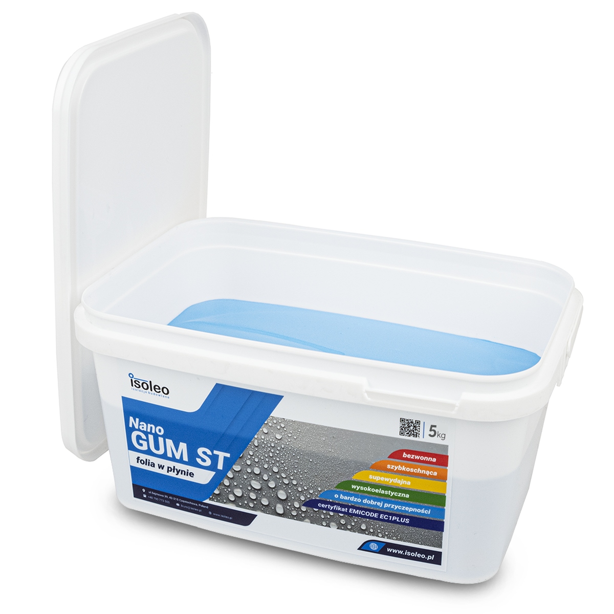 Fólie NanoGUM St 7 kg S Výkonnou Hydroizolací pro 8,5 m2 plochy