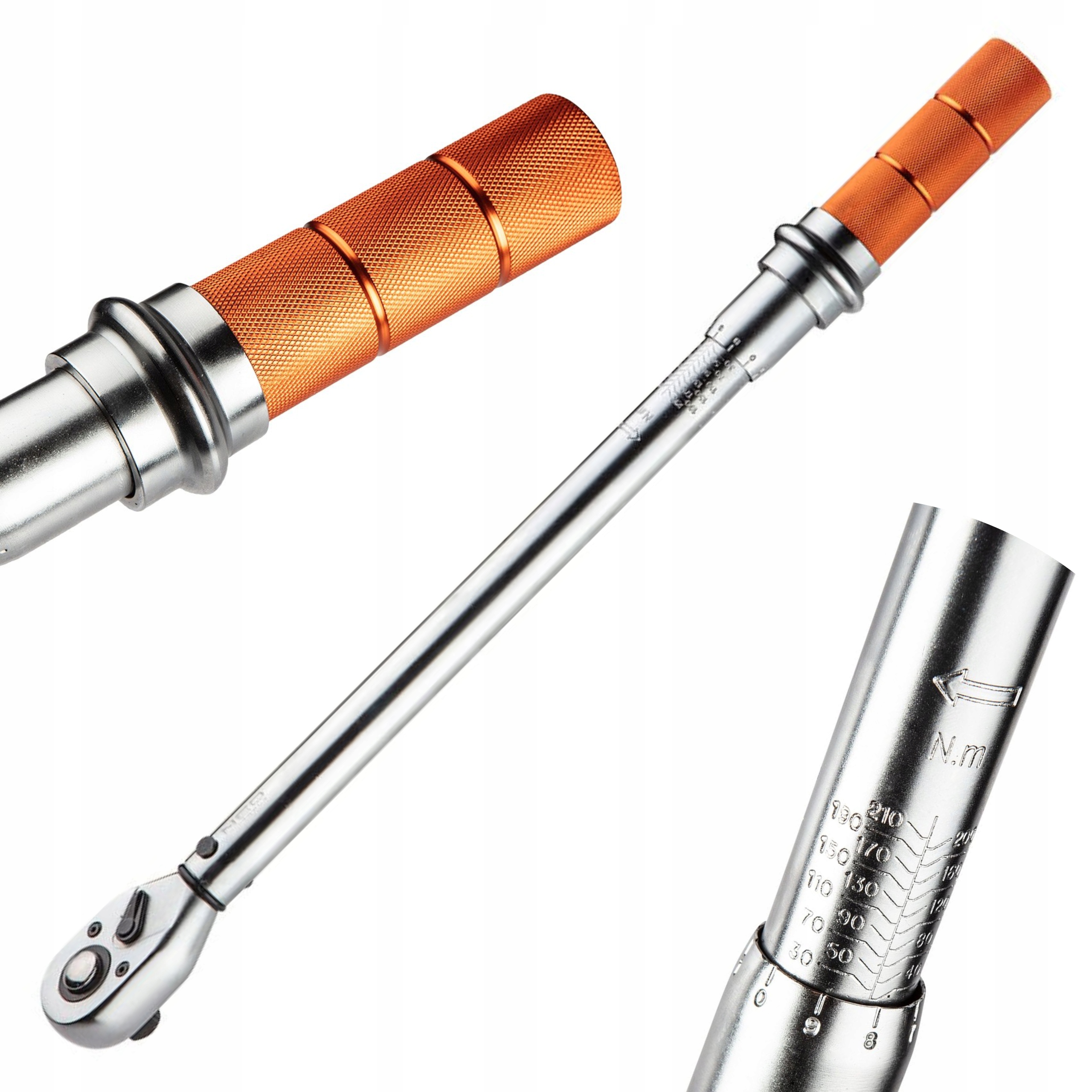 08-827 Neo Tools Momentový Kľúč 1/2, 20-210 Nm
