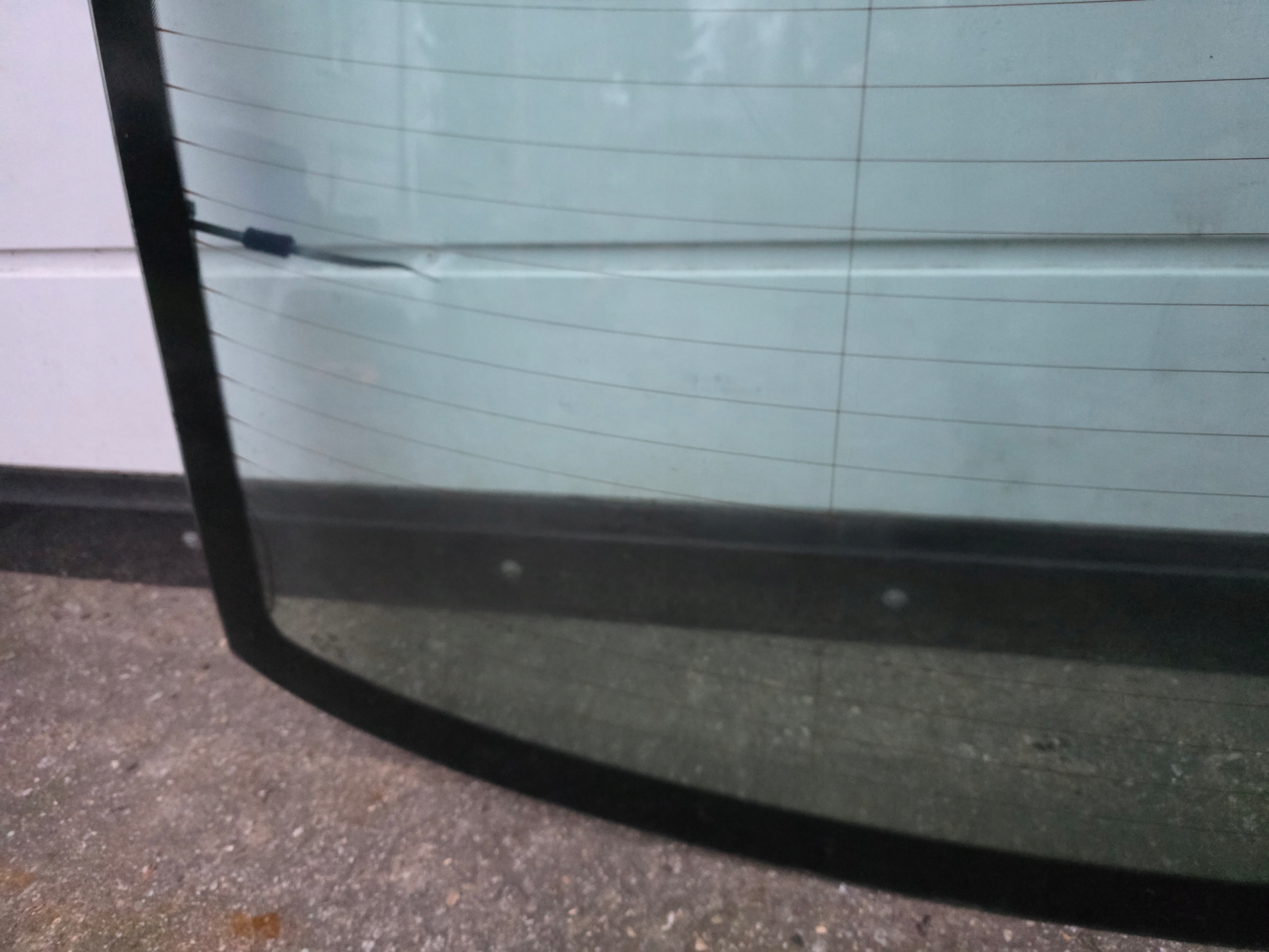 window rear part rear bodywork AUDI A6 C7 4G sedan 2014