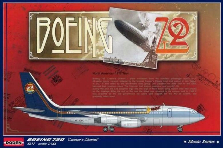 Roden 317 Boeing 720 Caesars Chariot 1/144