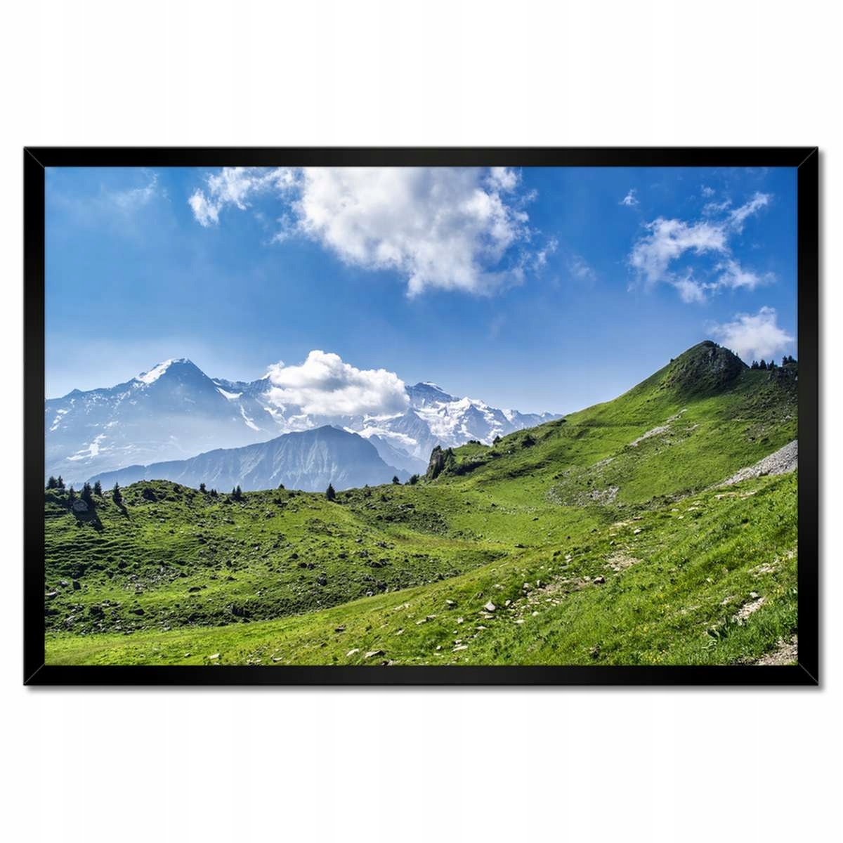 Plakáty v rámu 60x40 Krásná horská krajina
