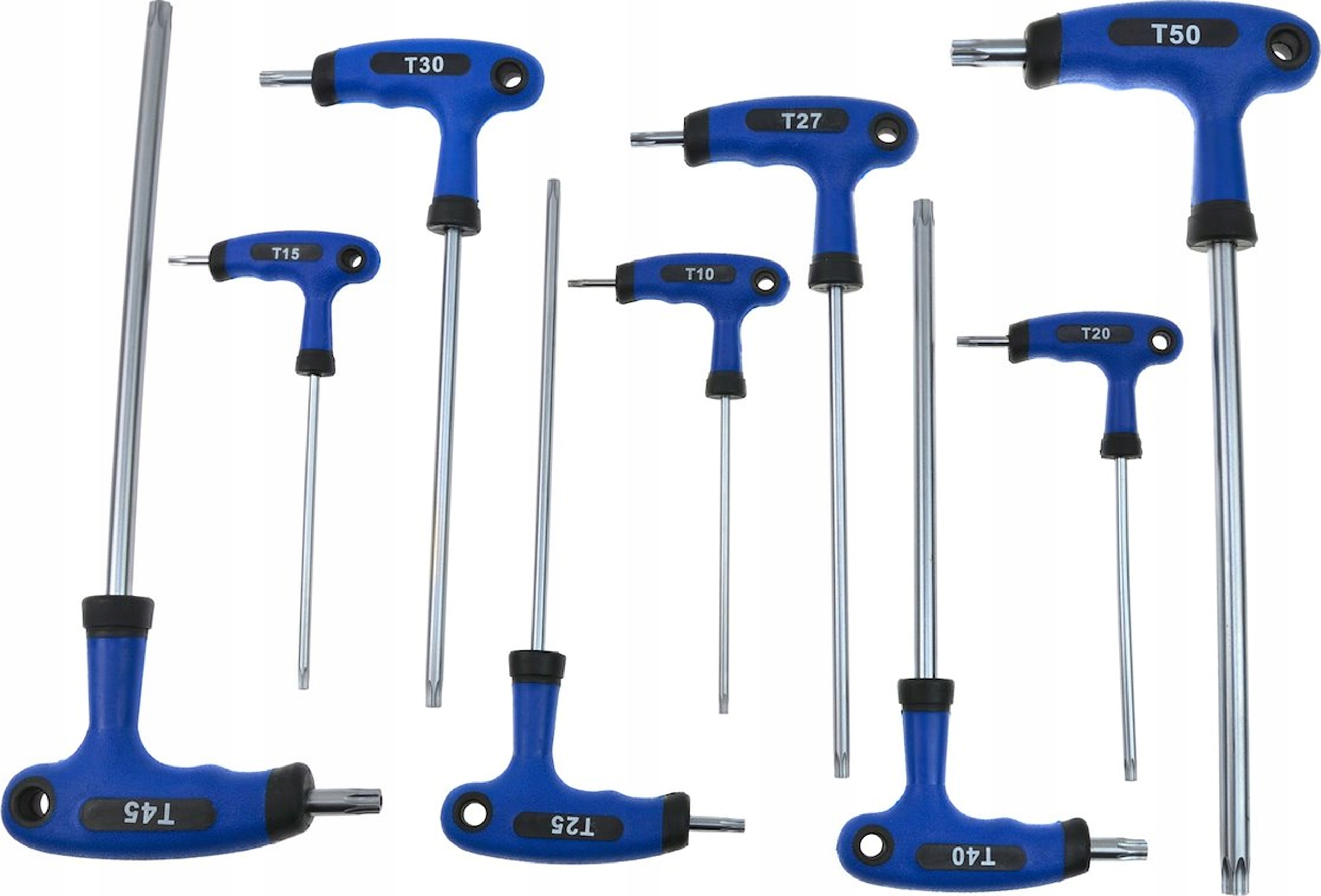 Geko Zestaw wkrętaków Torx T typu T T10-T50 9 elementów CrV