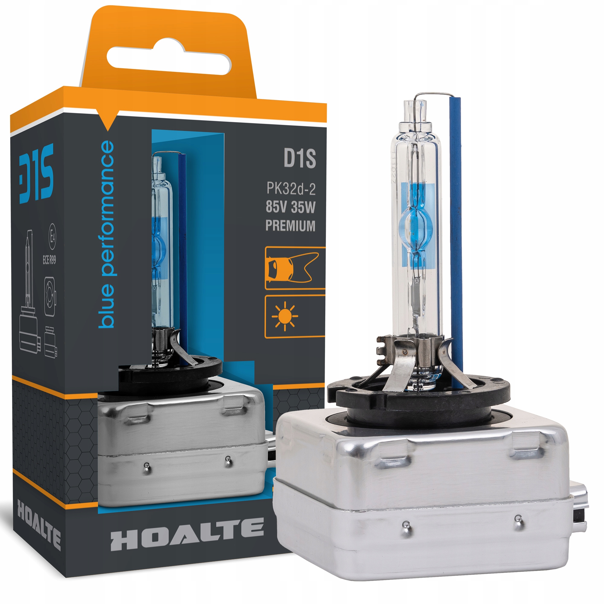

Xenon Żarnik Palnik Ksenon Hoalte 6200K +100% D1S