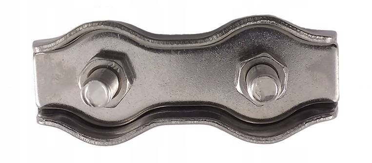 ZACISK RYNIENKOWY 6,0 PODWÓJNY A4 2-2076-4-6