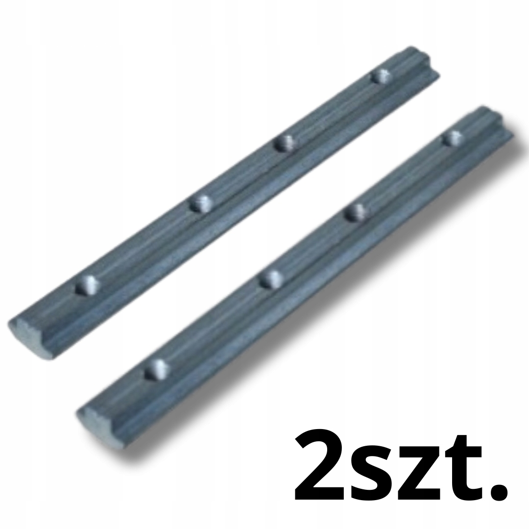 Přímá zápustná spojka pro profily v-slot 2 ks