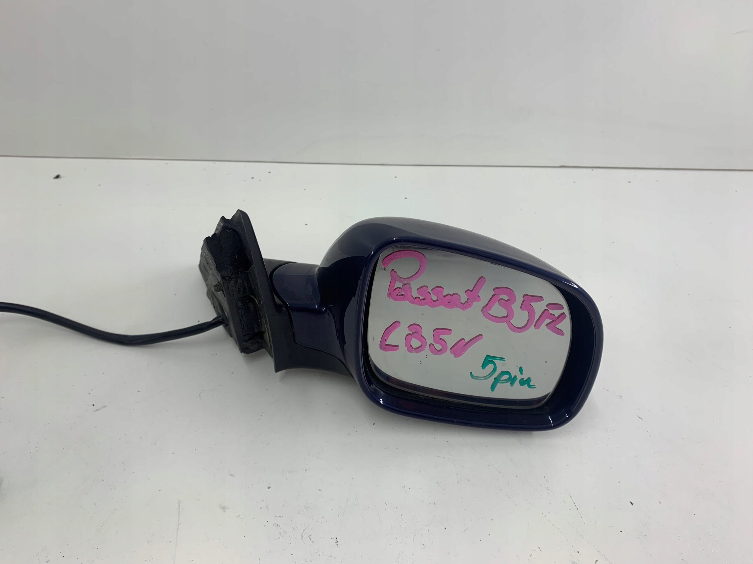 VW PASSAT B5 LIFT mirror right 5 PIN LB5N
