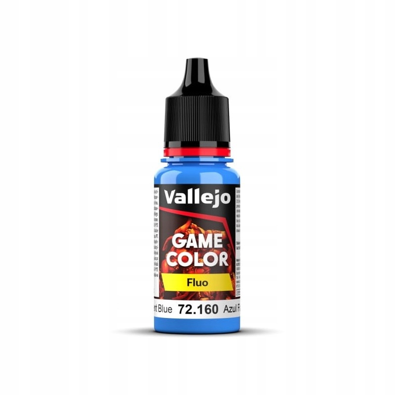 Vallejo Game Color 72.160 Fluorescent Blue farba akrylowa do figurek