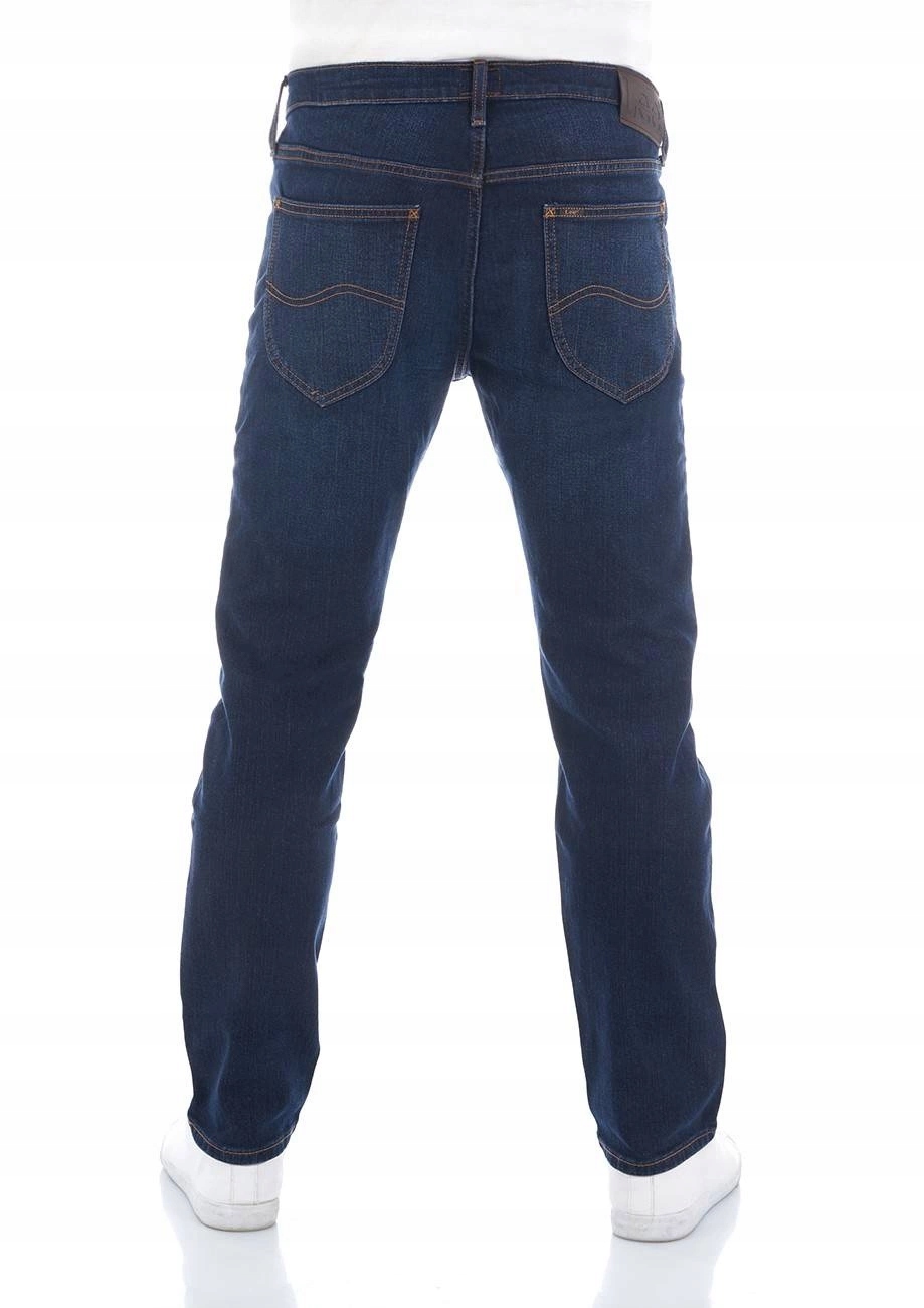 Pánské jednoduché džínové kalhoty Lee Daren Zip Fly Dark L707SGJW 40/34