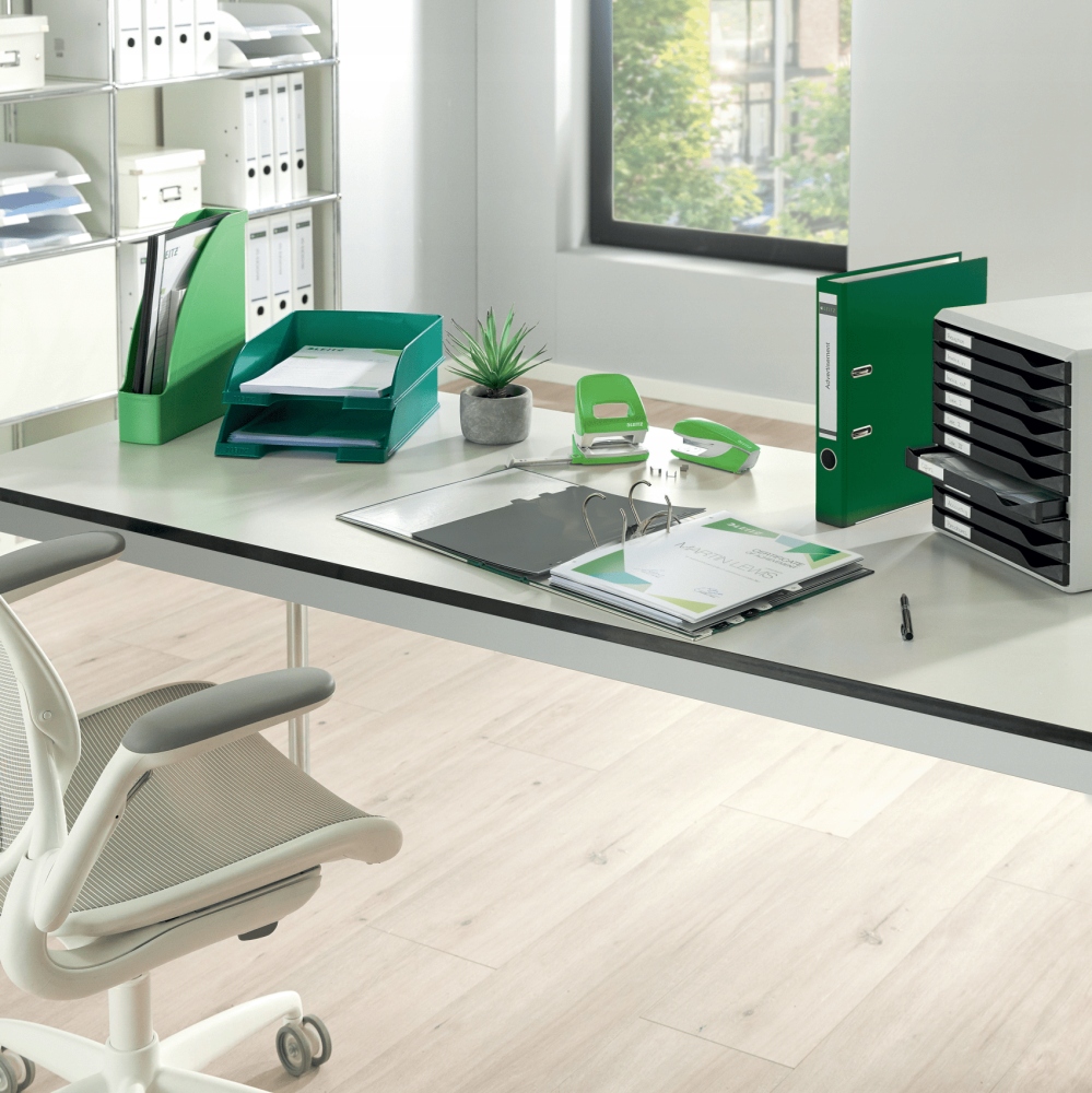 Segregator A4 Leitz 80mm zielony Format A4