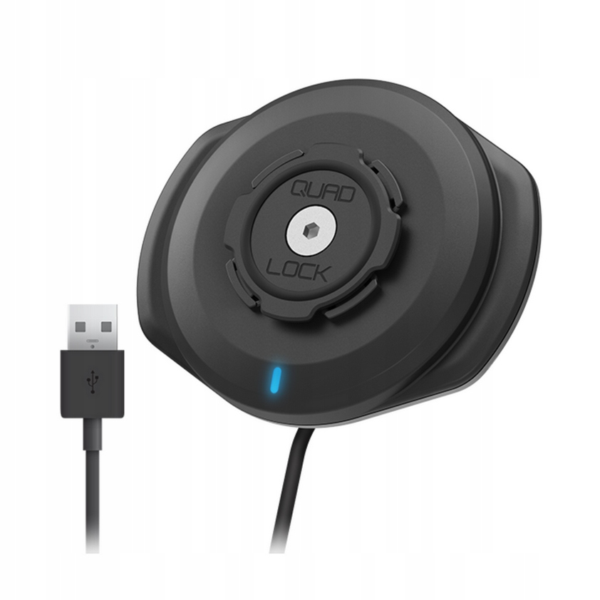 Vodotesná hlava s indukčnou nabíjačkou Quad Lock na Usb