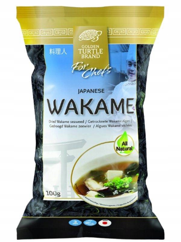 

Suszone Wodorosty Glony Algi Wakame Golden 100G