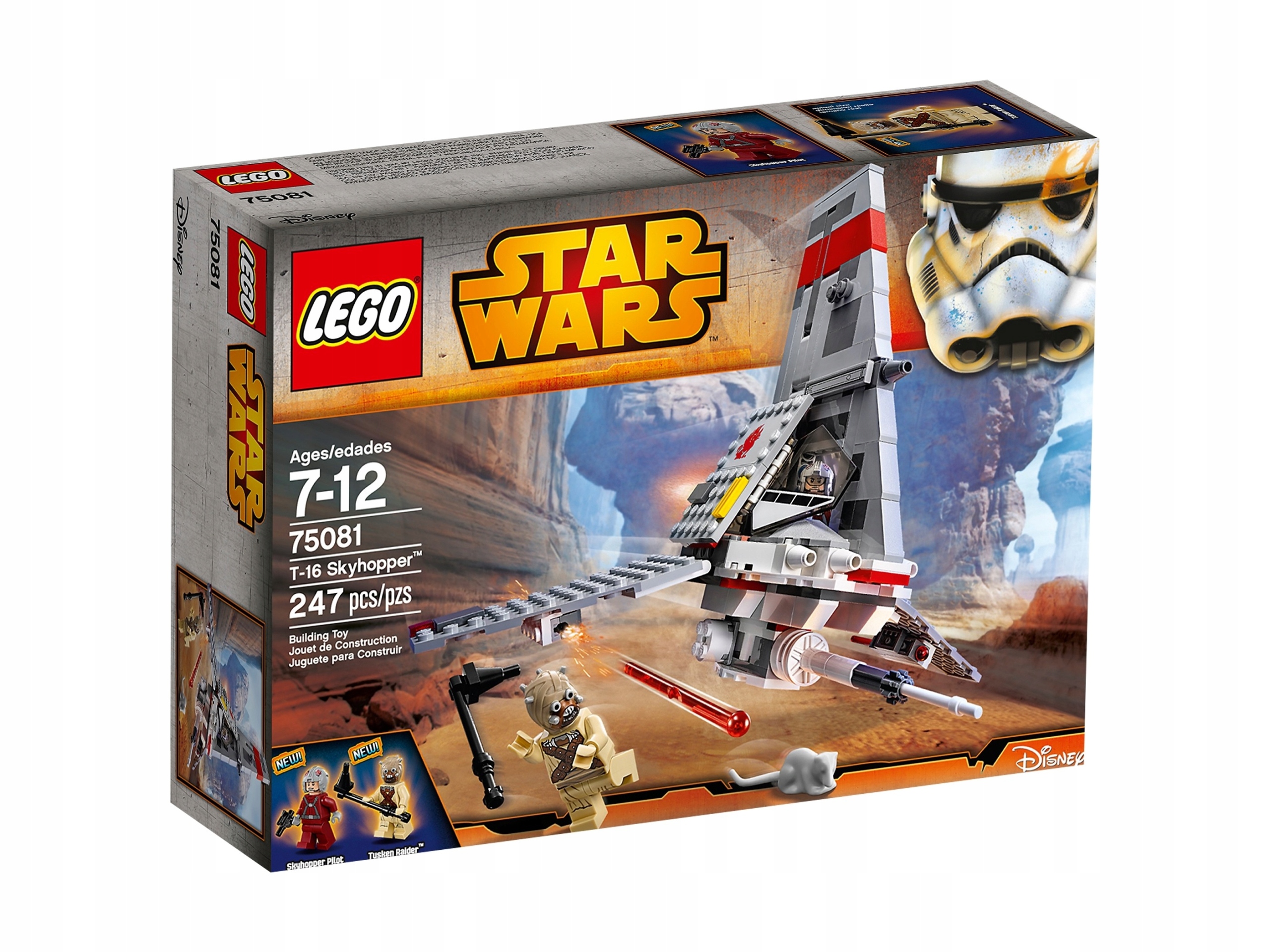 Lego Star Wars 75081 T-16 Skyhopper Nowe
