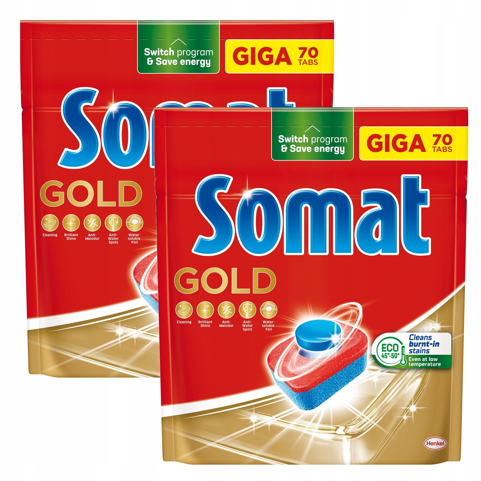 

Somat Gold tabletki do zmywarki 140 szt.