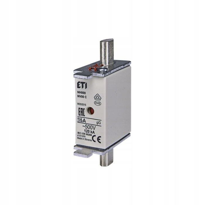 

Wkładka topikowa NH00C Bezpiecznik WT-00 35A Eti
