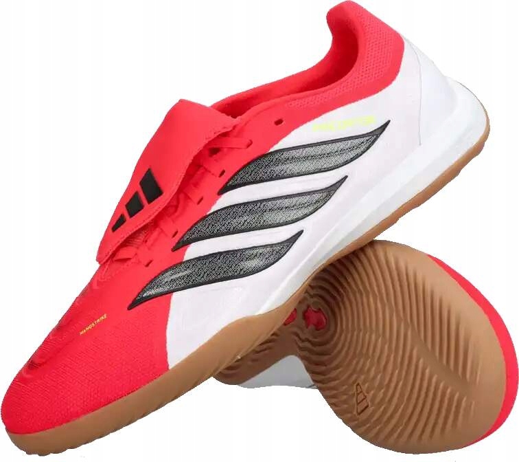 Pánské sálové kopačky Adidas Predator League Ft In červené