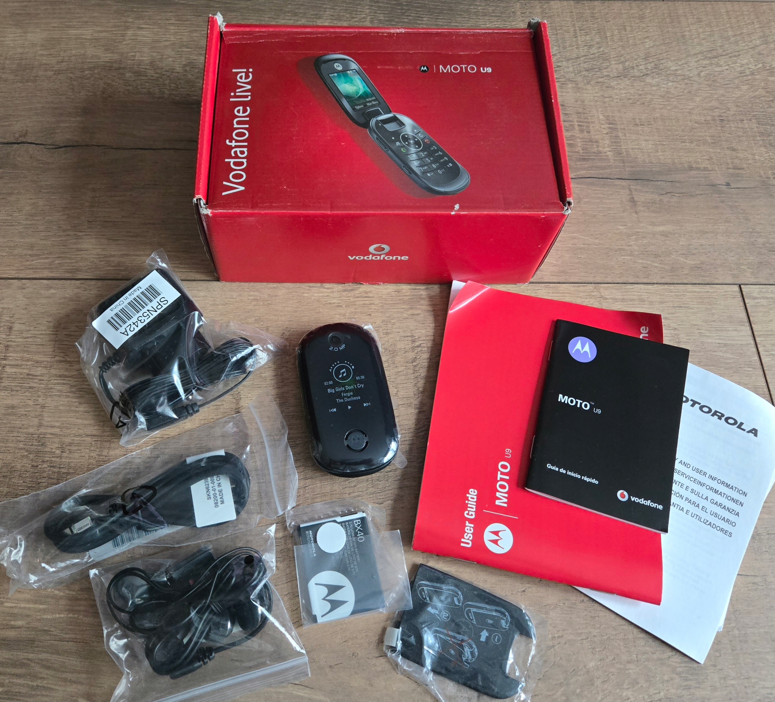 Motorola U9 Black Nowa Unikat Dla Kolekcjonera Sim Lock