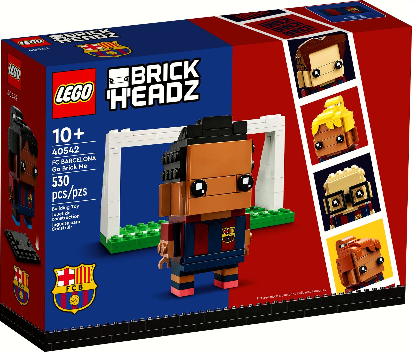 LEGO 40542 BrickHeadz Portret klocków FC Barcelona