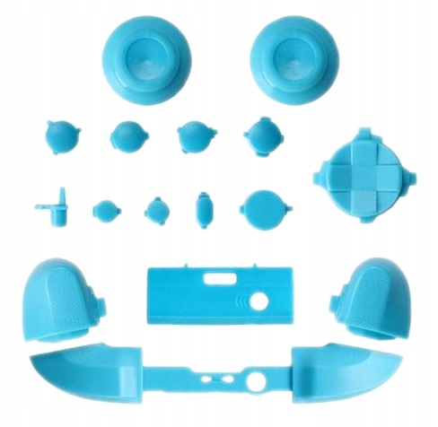 JASNONIEBIESKI PRZYCISKI ZESTAW PRZYCISKÓW DO PADA XBOX SERIES X S
