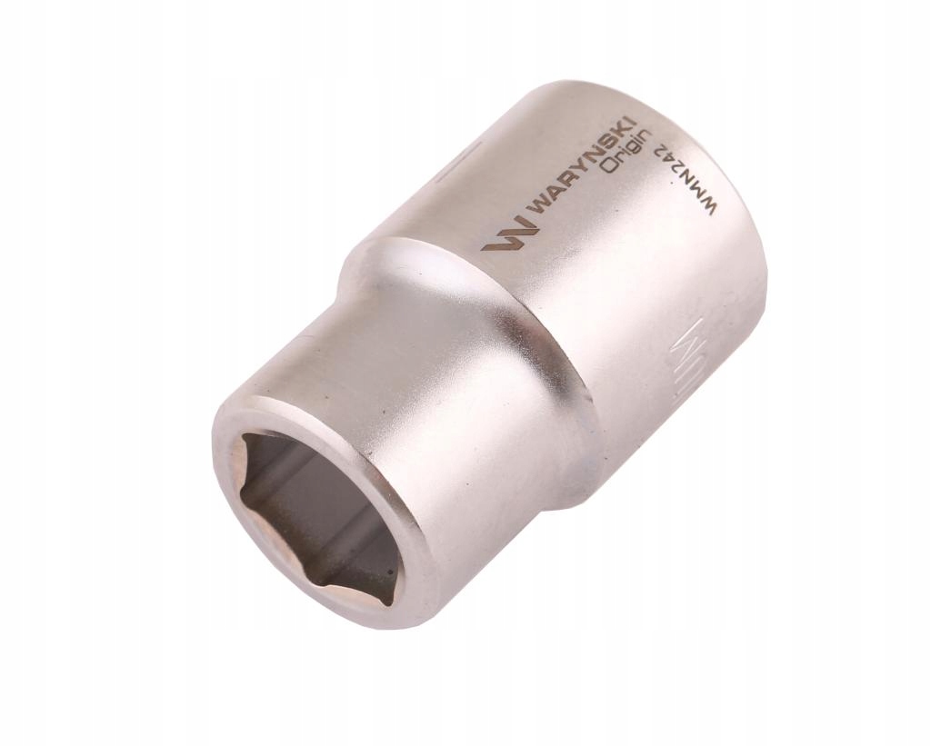 Nasadka sześciokątna 3/4". 18 mm. CrV50BV30. Din 3124. Waryński