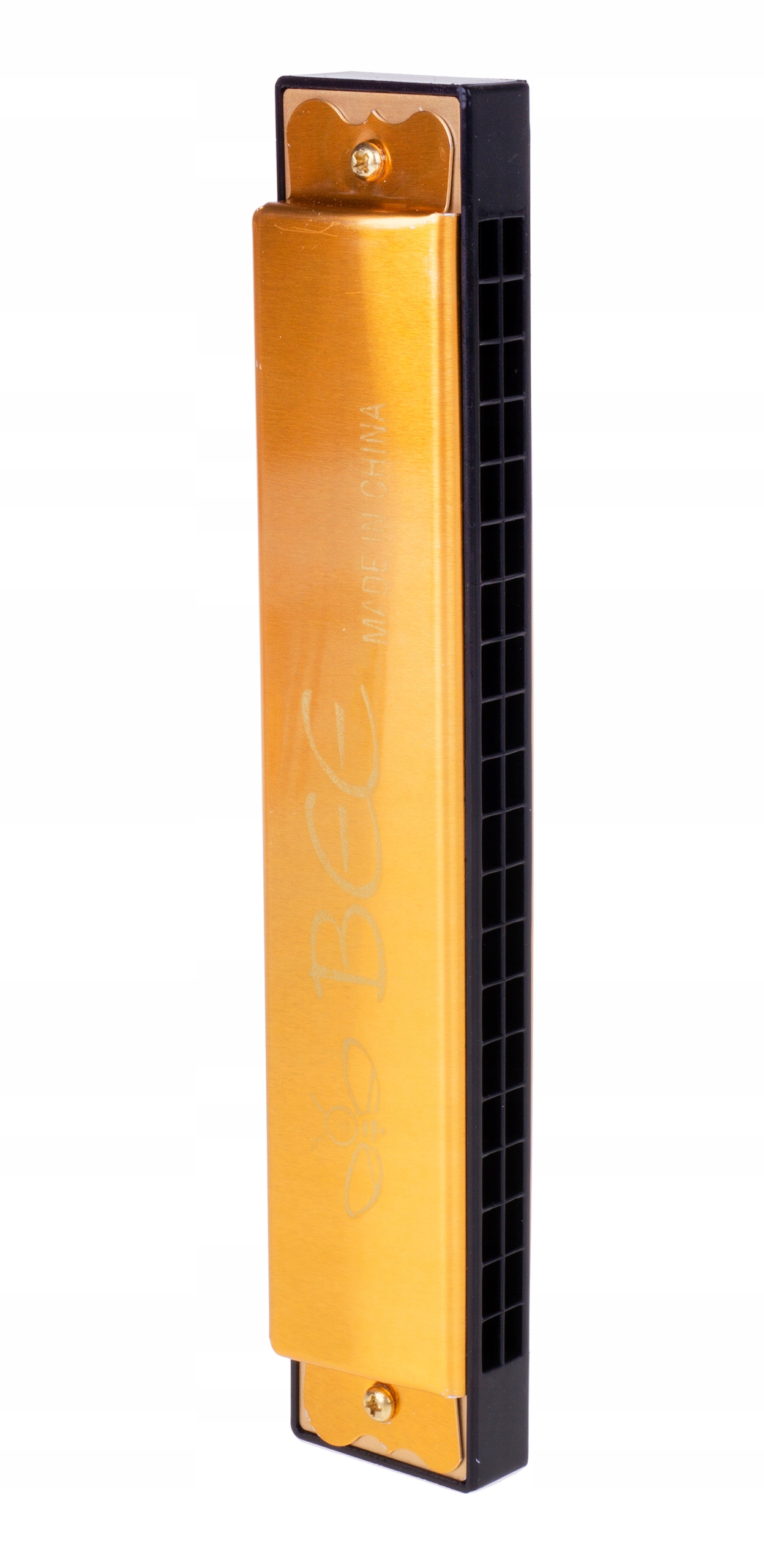 

Harmonijka Ustna 15,5 CM Instrument Muzyczny Złota